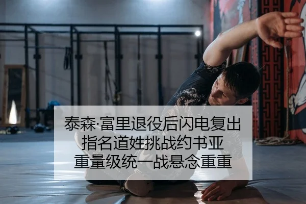 泰森·富里退役后闪电复出 指名道姓挑战约书亚 重量级统一战悬念重重